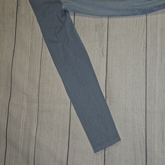 INC International Concepts Faux Suede Open Front Cardigan Light Blue Size M - Picture 4 of 8